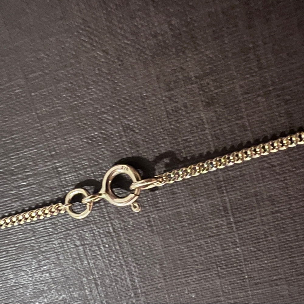 Solid 9K Gold Curb Chain 16” - Picture 2 of 7